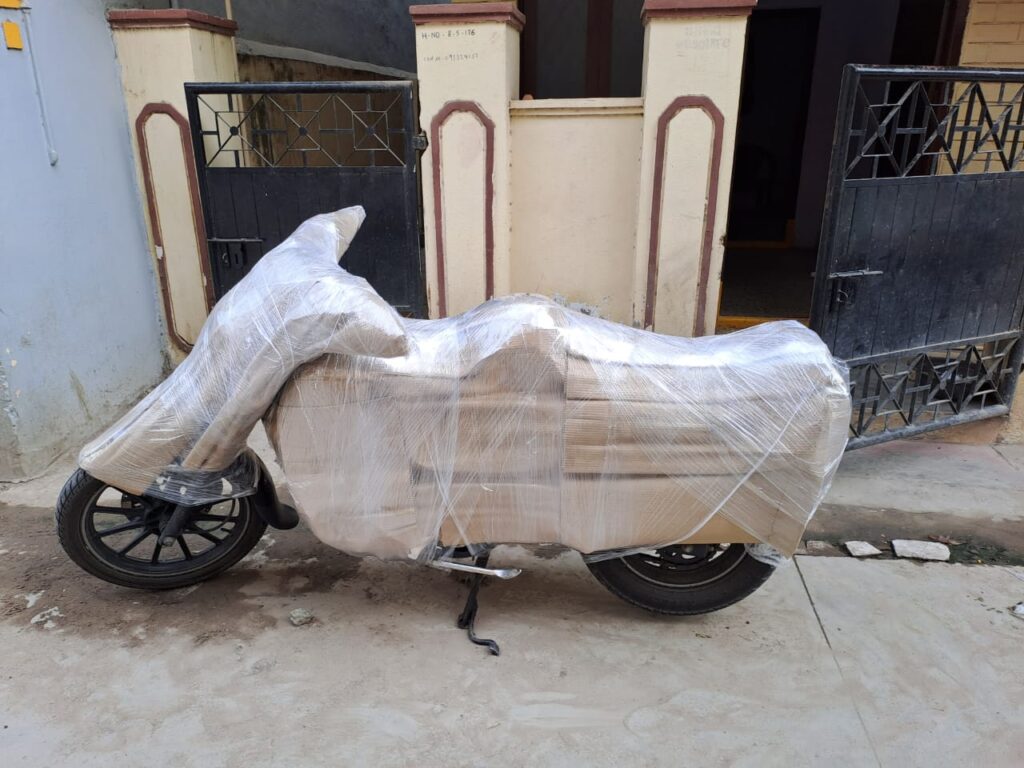 Bike Transport from Chandigarh to Bhopal, Bike Parcel Service